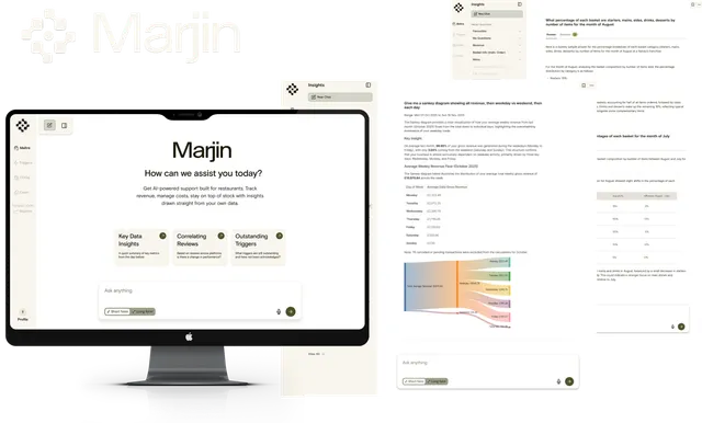 Marjin AI preview