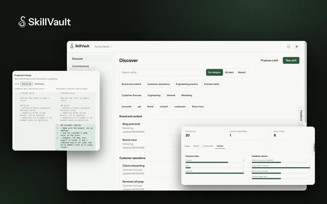 SkillVault preview